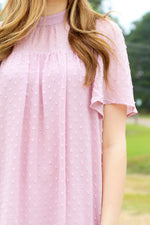 Dotted Darcy Dress-Lilac