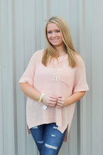 Seize the Day Top-Light Coral