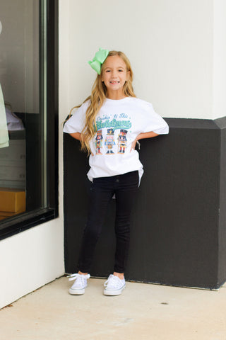 Crushin It Christmas Tee-White