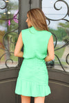 Oh So Chic Dress-Kelly Green