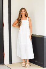 Covered in Sunshine Maxi-White