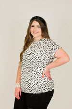 Sophisticated Spot Top-Cream