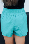 Trendy Active Shorts-Teal