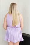 All Dressed Up Romper-Lavender