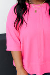 Effortless Emma Top-Pink