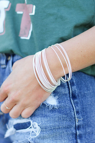 Bella Bracelets-Silver