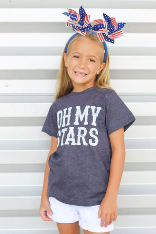 Oh My Stars Tee-Navy