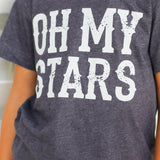 Oh My Stars Tee-Navy