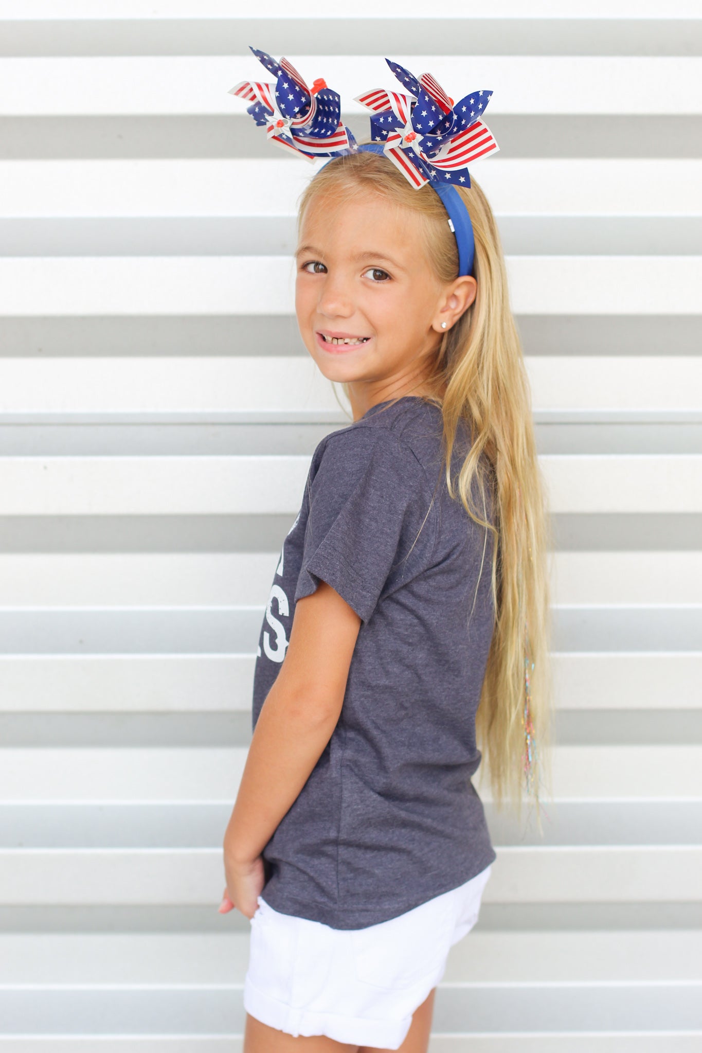 Oh My Stars Tee-Navy