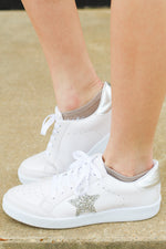 Miel 29 Sneaker-White/Silver