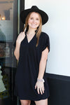 Day at the Lake Dress-Black