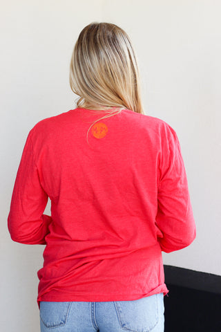 Mr. P's Bayou Christmas Tee-Red