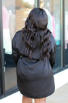 Everything Satin Dress-Black