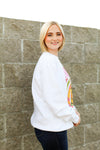 Nirvana Sweatshirt-White