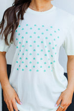 Tiny Clovers Tee-Mint