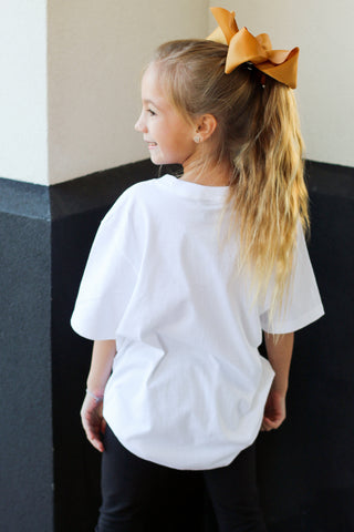 Believe Santa Tee-White