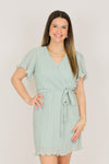 Just Like Julia Dress-Sage