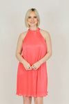 Always Fashionable Dress-Coral
