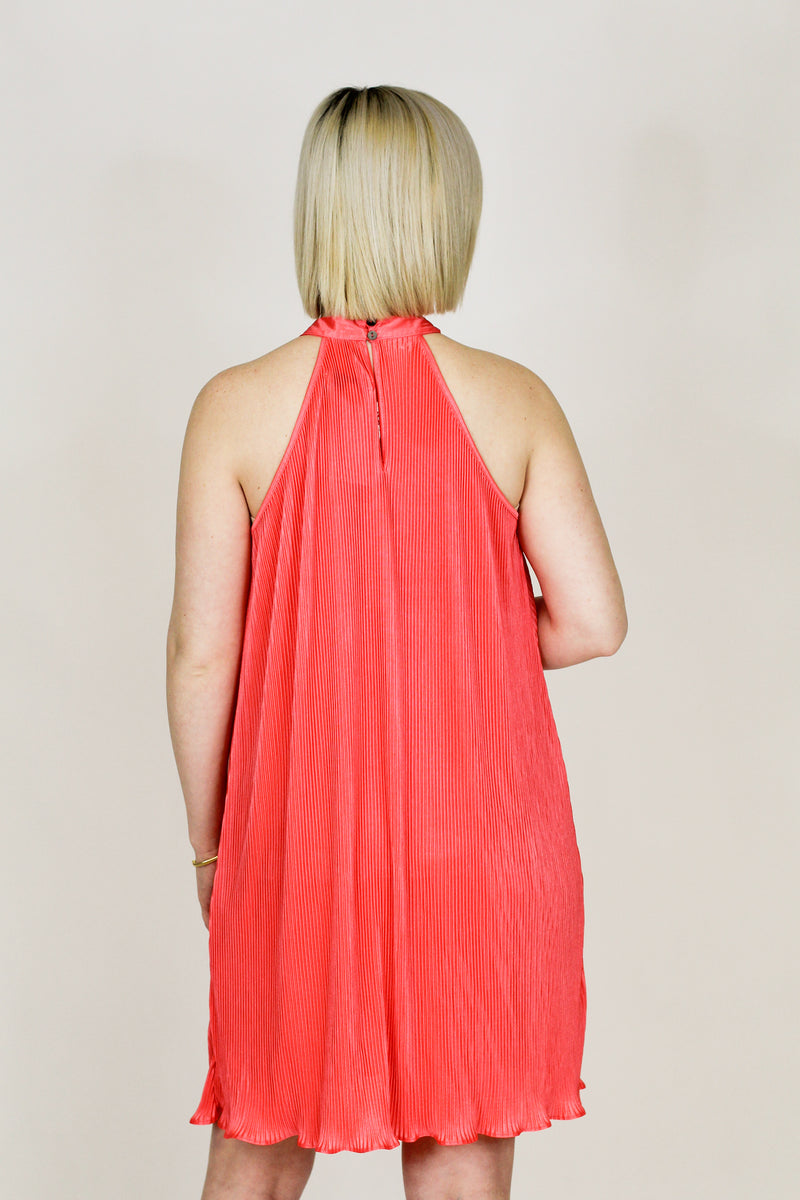 Always Fashionable Dress-Coral