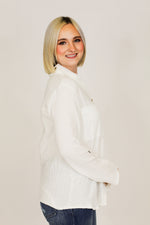 Linen Daydreams Top-White