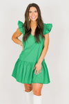 Busy Weekend Dress-Green