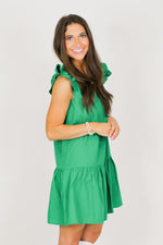 Busy Weekend Dress-Green