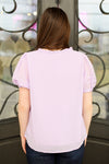 In The Office Top-Lavender