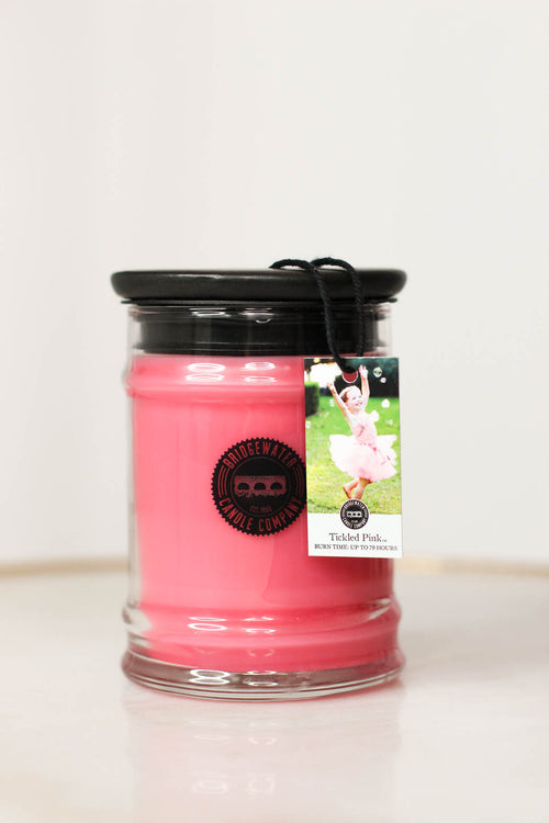 8oz Tickled Pink Jar Candle