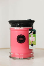 18oz Tickled Pink Jar Candle