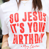 Go Jesus Tee-White