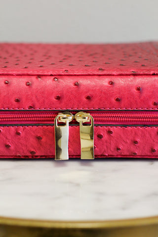 Textured Bible Bag-Hot Pink