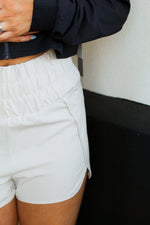 Trendy Active Shorts-Light Slate