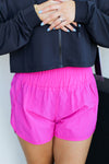 Cutest Cardio Shorts-Hot Pink