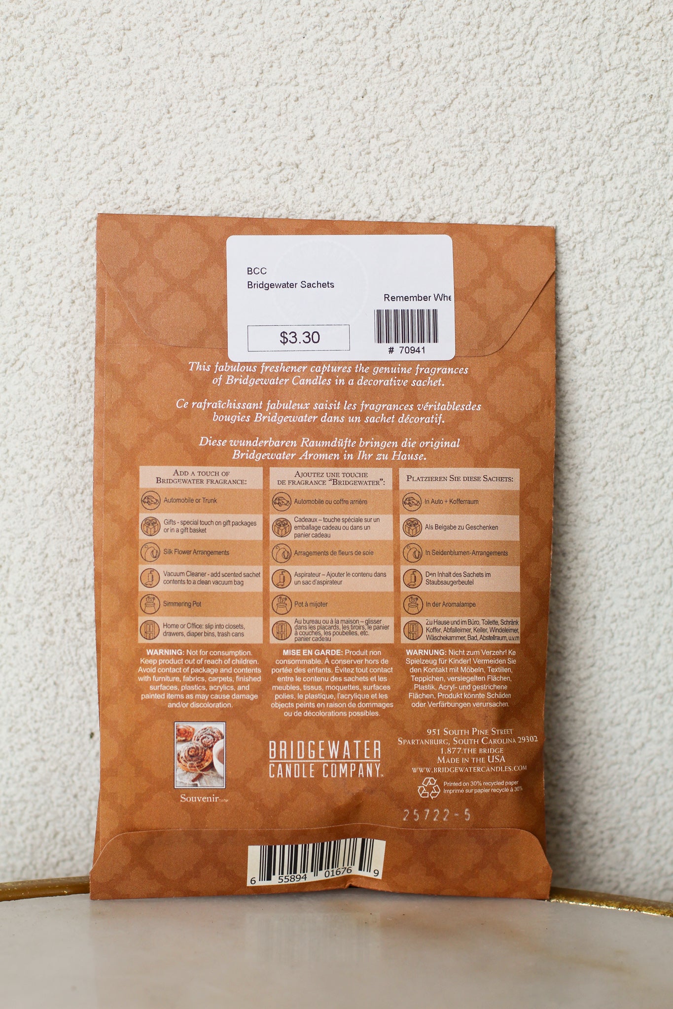 Remember When Sachet