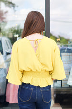 Cutest Dinner Date Top-Chartreuse