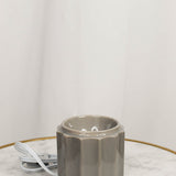 Wax Warmer-Grey Banded