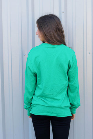 Candy Longsleeve Tee-Green
