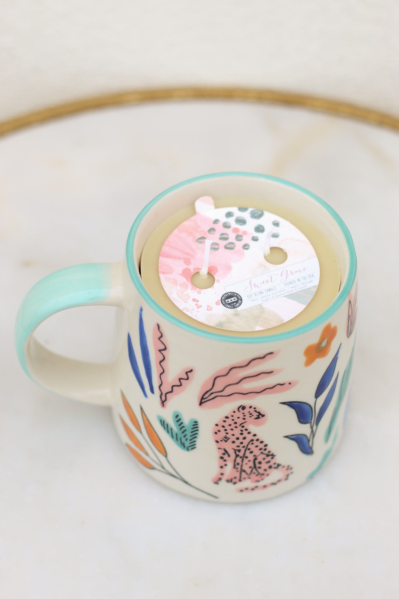 Sweet Grace Mug Candle 048