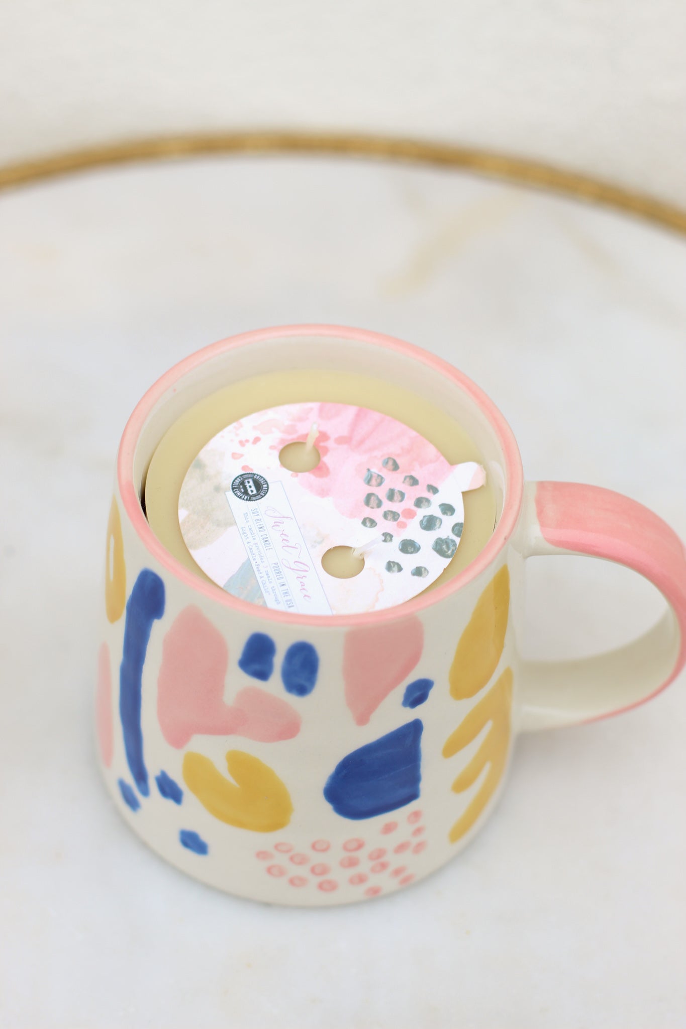 Sweet Grace Mug Candle 047