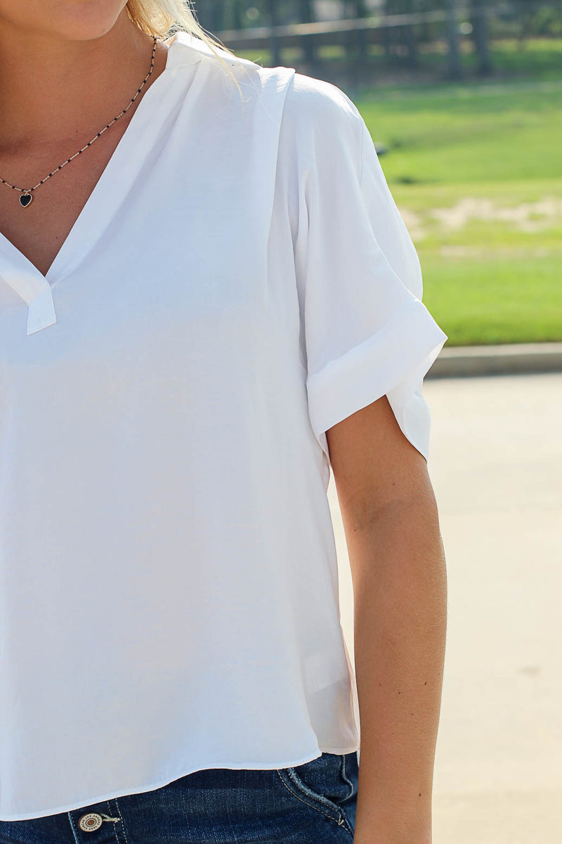 Day Date Top-White