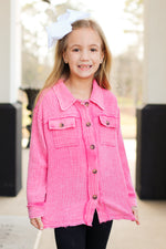 Cutest Gauze Shacket-Pink