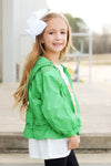 Wow Wind Breaker Jacket-Kelly Green