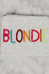 Pretty Beaded Pouch-Blondie