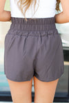 Trendy Active Shorts-Charcoal