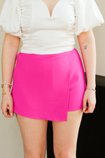 Sassy & Sleek Skort-Hot Pink