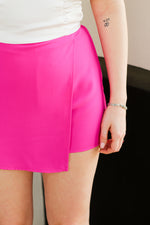 Sassy & Sleek Skort-Hot Pink