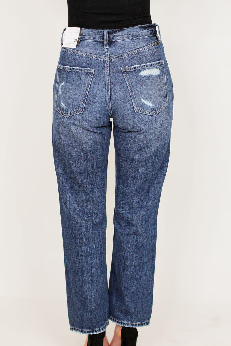 KC Dani Boyfriend Jeans-Dark Wash