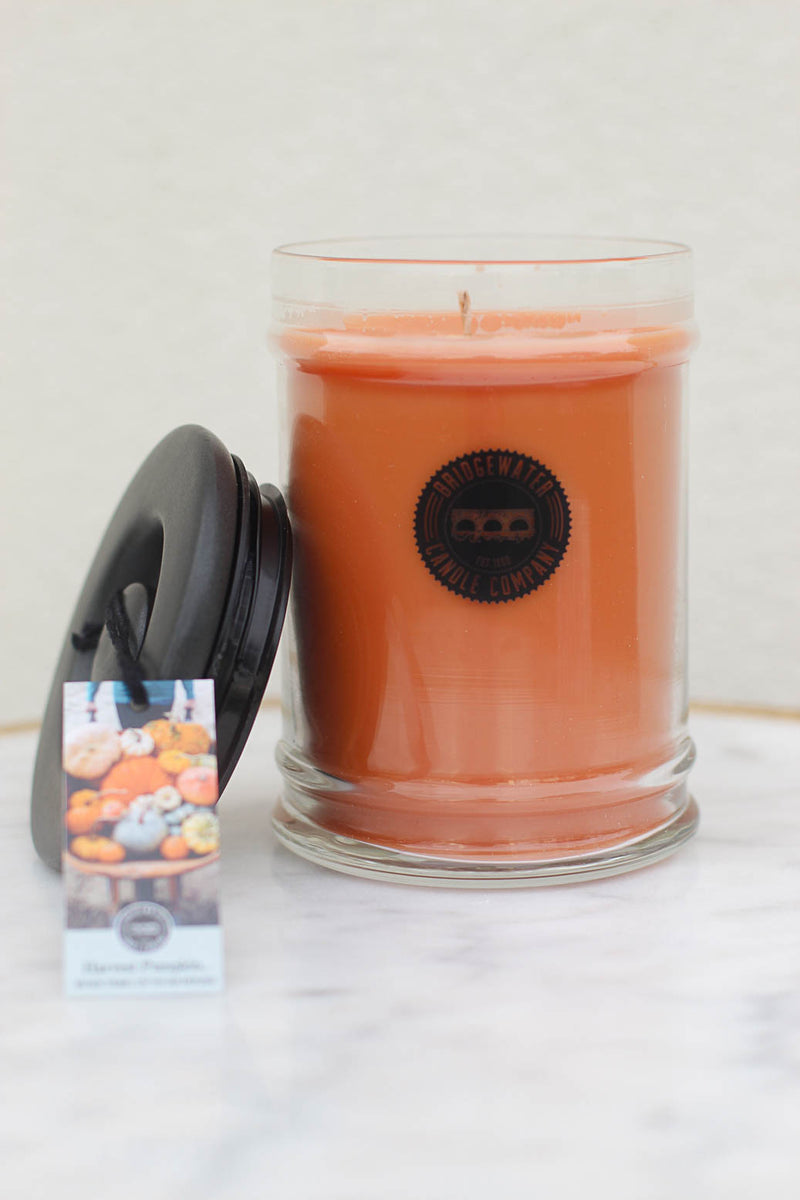 18oz Harvest Pumpkin Jar Candle